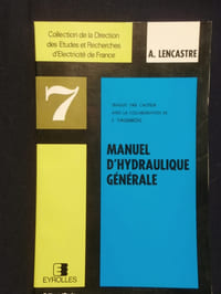Manuel d'hydraulique générale
