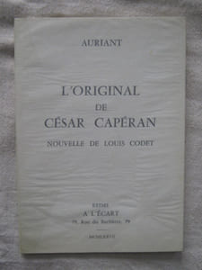 L'original de César Capéran, nouvelle de Louis Codet