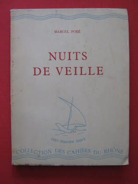 Nuits de veille. Marcel Pobé