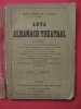 Almanach théatral 1874. Henri Tessier, L. Marcel