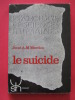 Le suicide. Joost A.M. Meerloo