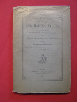 Etude critique sur le texte latin de Sainte Geneviève de Paris, avec 2 textes de cette vie. Charles Kohler