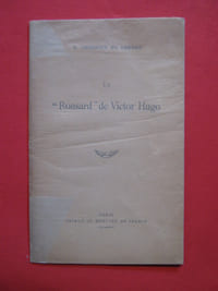 "Le ""Ronsard"" de Victor Hugo"