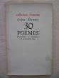 30 poèmes. John Donne