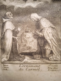HEURES DE NOTRE-DAME DU MONT-CARMEL en Latin & en François. […] Propres à toutes sortes de Personnes. Paris, Chez Jean Hérissant et Antonin Des-Hayes, 1715.