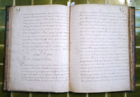 [Manuscrit] Copie de plusieurs Lettres de deffunct Françoise Dupuis Tuscaire proffesse du Mont-Carmel, escrites au R.P. Paulin religieux Carme du saint Sacrement son directeur ; avec lequel elle estoit obligée de se communiquer par escrit, à cause d’une surdité qui lui ostoit le moyen de le pouvoir faire autrement.