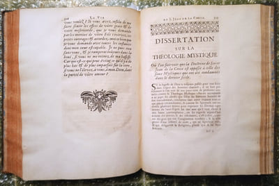 La Vie de St Jean de La Croix, Premier Carme Déchaussé et Coadjuteur de Sainte Thérèse. Avec une Histoire abrégé de ce qui s’est passé de plus considérable dans la Réforme du Carmel. Tome Second.