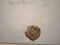 Lot de 2 lettres manuscrites avec enveloppe et 8 lettres dactylographiées.