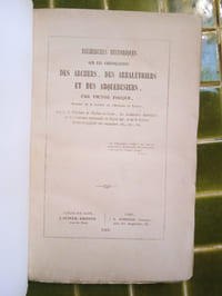 Recherches historiques sur les corporations des archers, des arbalétriers et des arquebusiers.