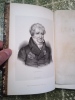 Éloges historiques, précédés de l’éloge de l’auteur par M. Flourens.. CUVIER, G.