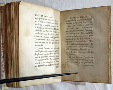 Mémoires de Monsieur de Berval.
Imprimé à Amsterdam [Paris], 1752.
