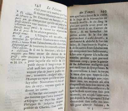 Le Politique du temps ou le Conseil fidelle sur les mouvemens de la France. Tiré des evenemens passez pour servir d’instruction à la Triple Ligue.
A ...
