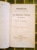 Mémoire pour servir à l’histoire de la Société Polie en France. Cet ouvrage ne sera pas mis en vente.
Paris, Typographie de Firmin Didot Frères, ...