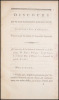 [Réunion de 3 ouvrages sur le Duc d’Orléans].
- Discours de M. Louis-Philippe-Joseph Capet, ci-devant Duc d’Orléans, Prononcé par lui-même à ...