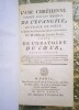 L'Âme chrétienne formée sur les maximes de l'Évangile, ouvrage de piété en faveur des Personnes qui aspirent à la Perfection, suivi de l’Oratoire du ...