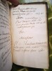 Rare manuscrit religieux anonyme du 17e siècle.. [ANONYME].