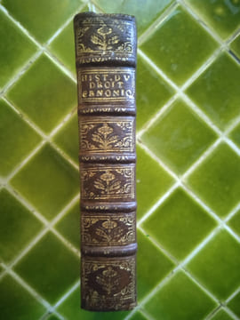 Histoire du Droit canonique avec l’explication des lieux qui ont donné le nom aux Conciles, ou le surnom des Auteurs ecclésiastiques. Et une ...