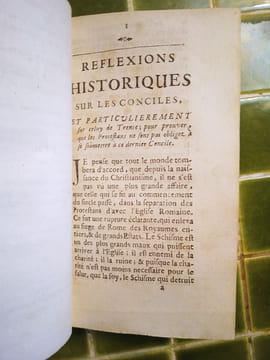 Abbrégé de l’histoire du Concile de Trente, avec un discours contenant les Réflexions Historiques sur les Conciles, & particulièrement sur celuy de ...