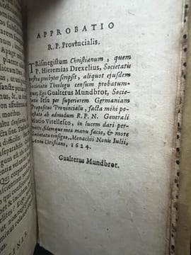 Trismegistus Christianus seu Triplex Cultus, conscientiae, caelitum, corporis.
. DREXEL, Jérémie.