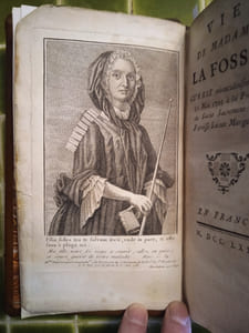 Vie de Madame La Fosse, guérie miraculeusement le 31 mai 1725 à la Procession du Saint Sacrement de la paroisse Sainte Marguerite. 