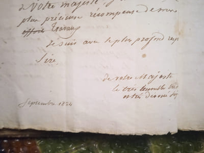 [MANUSCRIT] Établissement de la Religion chrétienne.