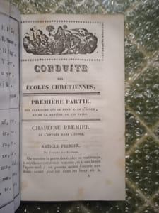 Conduite des Écoles Chrétiennes.