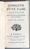 Conduite d'une Dame chr&eacute;tienne pour vivre saintement dans le Monde. Troisi&egrave;me &eacute;dition.. DUGUET, Jacques Joseph (1649-1733). 