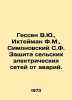 Hesse V.Y.,  Ichteiman F.M.,  Simonovsky S.F. Protection of rural electricity g. Gessen, Vladimir Matveevich