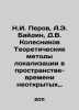 N.I. Perov, A.E. Baydin, D.V. Kolesnikov Theoretical Methods of Localization in. Kolesnikov, Vasily Alexandrovich