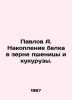 Pavlov A. Protein accumulation in wheat and maize grains. In Russian /Pavlov A.. Pavlov, Alexey Petrovich