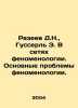 D.N. Razeev, E. Gusserl in the networks of phenology. The main problems of phen. Edmund Husserl
