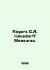 Rogers C.A. Hausdorff Measures. In English /Rogers C.A. Hausdorff Measures.. 