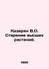 The Ageing of Higher Plants. In Russian /Kazaryan V.O. Starenie vysshikh rasten. Vasily Yan