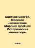 Sergei Tsvetkov. The great unknown. Magnum Ignotum: Historical miniatures In Ru. Tsvetkov, S.N.