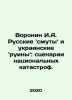 Voronin I.A. Russians and Ukrainian Ruins: Scenarios of National Disasters. In . Voronin, Ivan Grigorievich