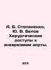 A. B. Stepanenko, Yu. V. Belov Surgical access to aortic aneurysms. In Russian . Belov, Vasily Dmitrievich