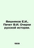 E.I. Vishnyakov, V.I. Pichet Essays on Russian History. In Russian /Vishnyakov . Vishnyakov, Evgeny Petrovich