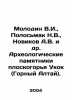 Molodin V.I.,  Polosmak N.V.,  Novikov A.V. et al. Archaeological monuments of . Novikov, Alexander Ivanovich