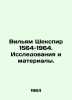 William Shakespeare 1564-1964. Research and Materials. In Russian /Vil'yam Sheks. William Shakespeare