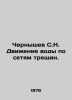 Chernyshev S.N. The movement of water through the networks of cracks. In Russian. 