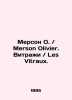 Merson Olivier. Stained glass windows / Les Vitraux. In Russian (ask us if in do. 