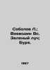 "Sobolev L.; Vojvodin Sun. Green Beam; Storm. In Russian /Sobolev L.; Voevodin V". Sobolev, Leonid Nikolaevich
