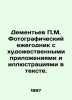 P.M. Dementiev Photographic Yearbook with Artistic Appendices and Illustrations. Dementyev  Petr Alekseevich