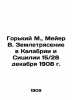 Gorky M.   Meyer W. Earthquake in Calabria and Sicily on December 15 / 28  1908 . Maksim Gorky