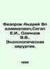 Fedorov Andrey Vladimirovich  Segal E.I.   Odintsov V.V. Endoscopic surgery. In. Fedorov  A.