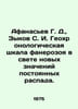 Afanasyev G. D., Zykov S. I. Geochronological scale of plywood in the light of . Afanasyev, Georgy Emelyanovich