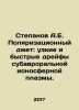 Stepanov A.E. Polarization jet: narrow and rapid drift of subauroral ionospheri. Alexander Stepanov