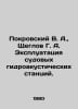 Pokrovsky V. A., Shcheglov G. A. Operation of on-board hydroacoustic stations. . Pokrovsky, Vasily Ivanovich
