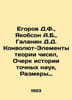 Egorov D.F.,  Jacobson A.B.,  Galanin D.D. Convolutee-Elements of Numbers Theor. Galanin, Dmitry Dmitrievich