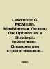 Lawrence G. McMillan  MacMillan Lawrence J. Options as a Strategic Investment. O. 